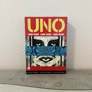 Mattel Creations Obey Uno Playing Cards Deck Artiste Shepard Fairey Fast Ship